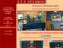 Tablet Screenshot of jtsstudio.co.uk